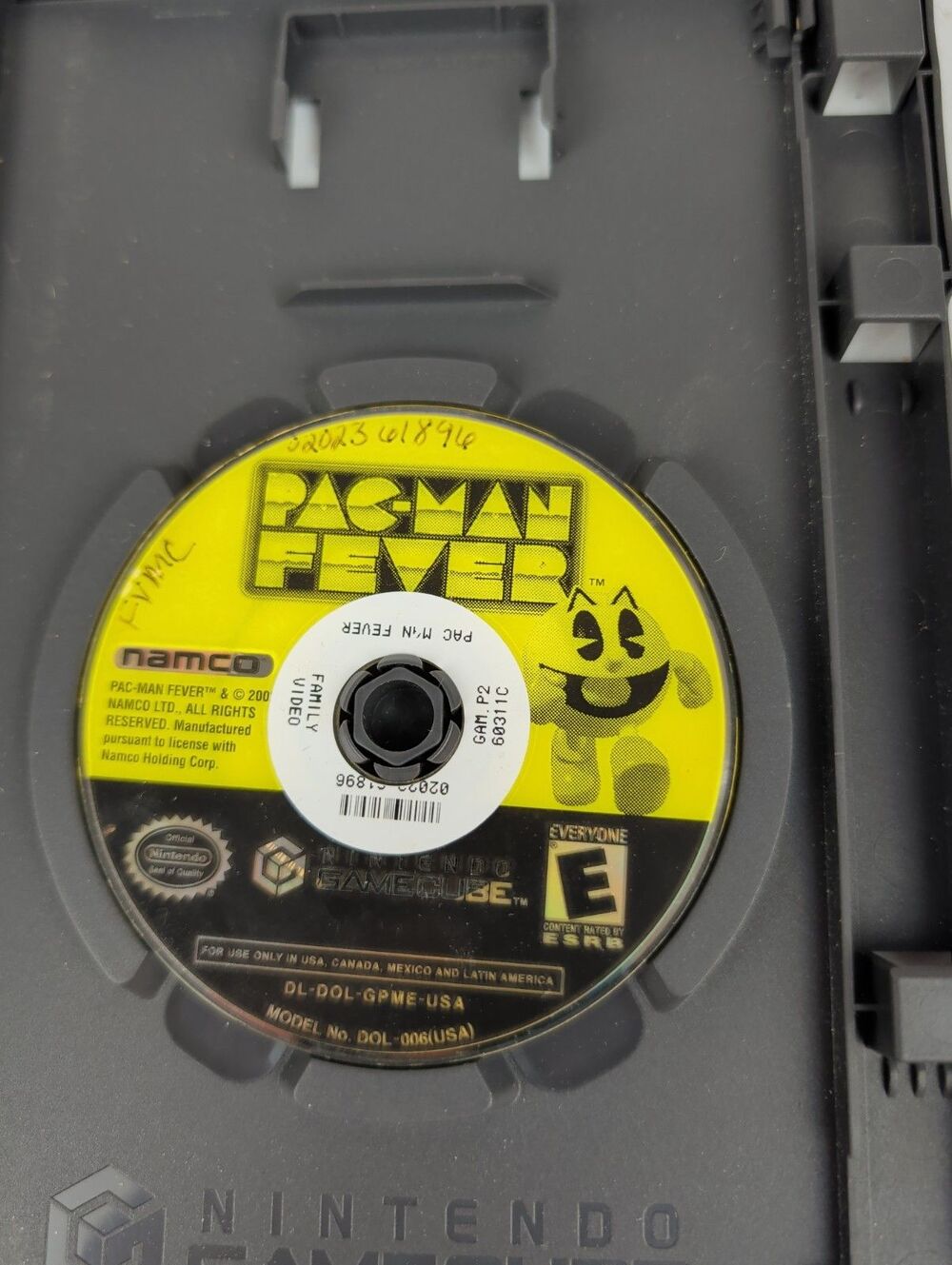 Pac-Man Fever (Nintendo GameCube, 2001) Disc Only*Tested*